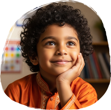 Student A engaged in learning activities